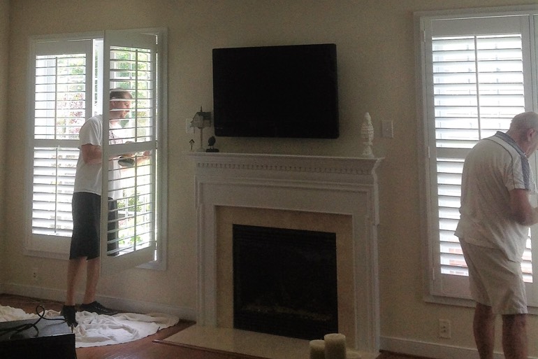 Fort Myers shutter installation